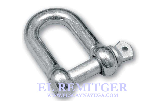 GALVANIZED STRAIGHT SHACKLE